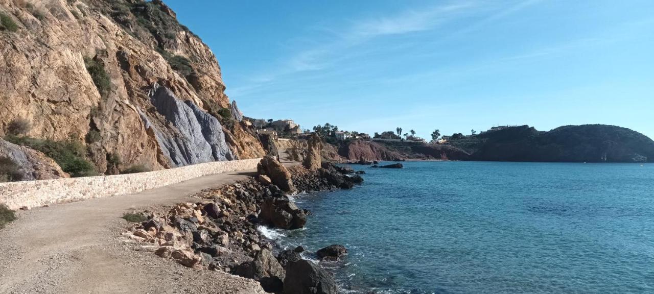 Sunrise Den, A Pie De Playa, Vista Al Mar Y Piscina Villa El Puerto de Mazarrón Eksteriør bilde